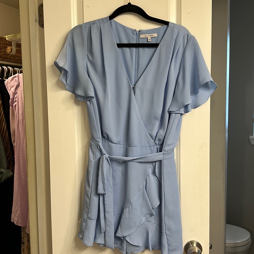 Blue romper